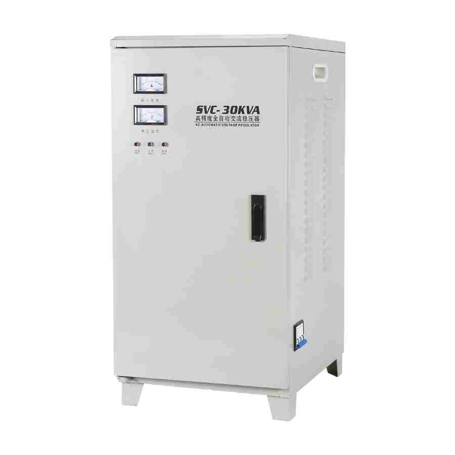 Estabilizador SVC 30 kVA — Linha SVC · Configuração sob consulta
